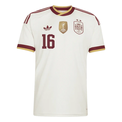 Spania Borte Herrer Matchdrakt RODRIGO #16 – VM 2026 - Vinnertrøye