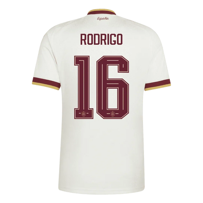 Spania Borte Herrer Matchdrakt RODRIGO #16 – VM 2026 - Vinnertrøye