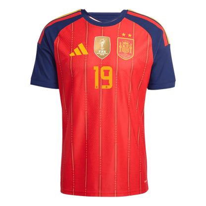 Spania Hjemme Herrer Fan-drakt LAMINE YAMAL #19 – VM 2026 - Vinnertrøye