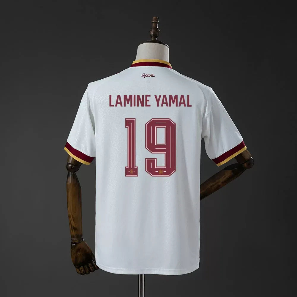 Spania Borte Herrer Fan-drakt LAMINE YAMAL #19 – VM 2026