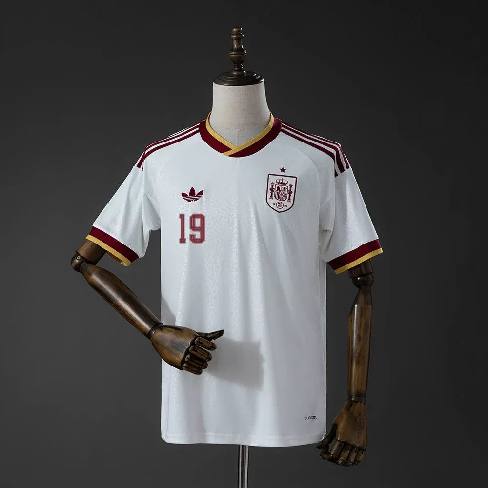 Spania Borte Herrer Fan-drakt LAMINE YAMAL #19 – VM 2026