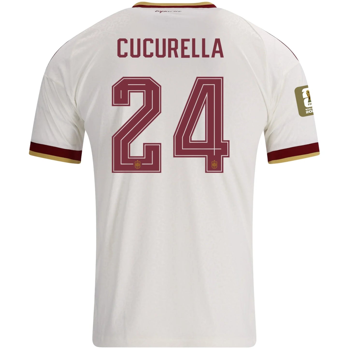 Spania Borte Herrer Fan-drakt Cucurella #24 – VM 2026