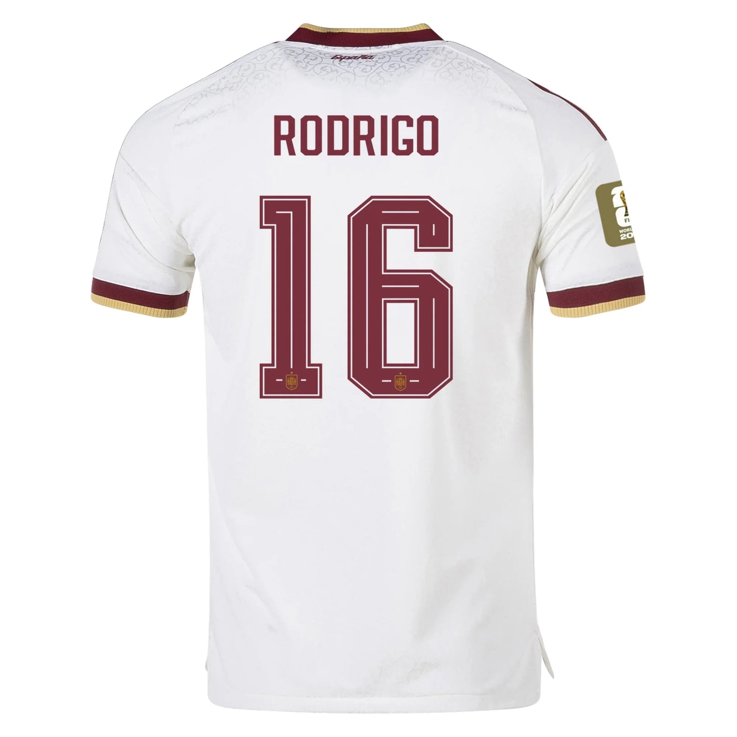 Spania Borte Herrer Matchdrakt Rodrigo #16 – VM 2026