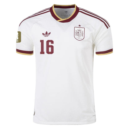 Spania Borte Herrer Matchdrakt Rodrigo #16 – VM 2026