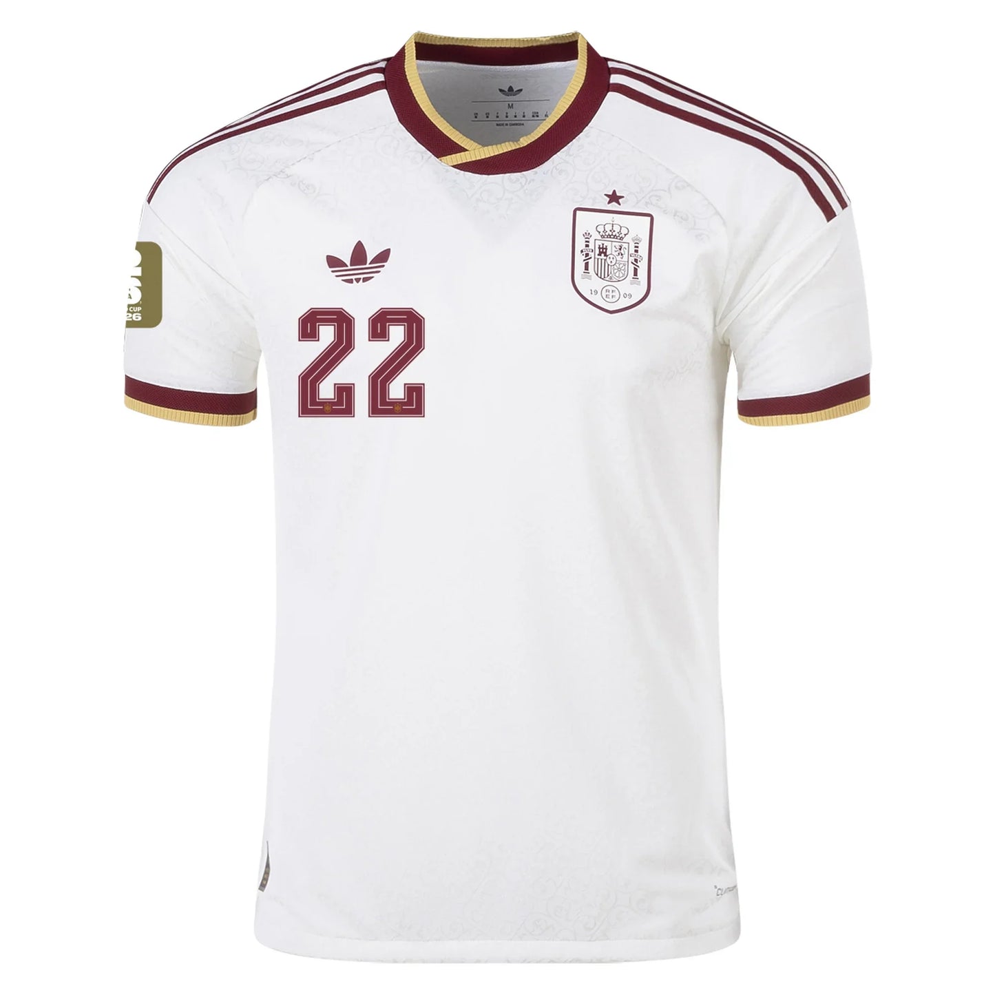 Spania Borte Herrer Matchdrakt Cubarsí #22 – VM 2026