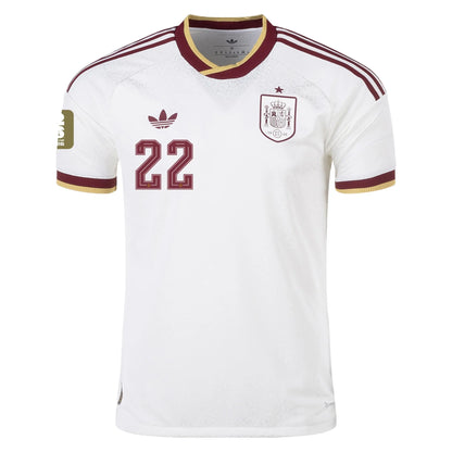 Spania Borte Herrer Matchdrakt Cubarsí #22 – VM 2026