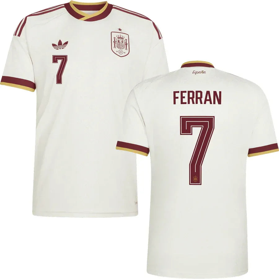 Spania Borte Herrer Fan-drakt Ferran #7 – VM 2026