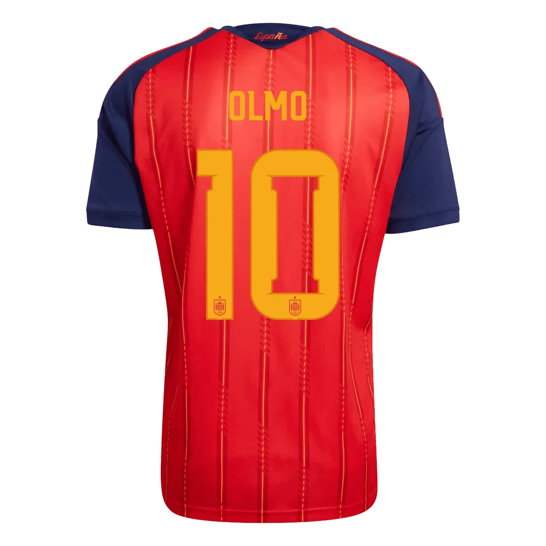Spania Hjemme Herrer Fan-drakt OLMO #10 – VM 2026 - Vinnertrøye