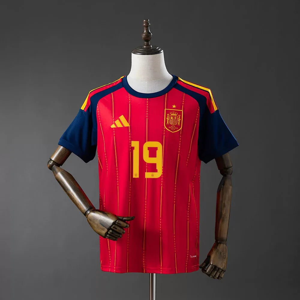 Spania Hjemme Herrer Fan-drakt LAMINE YAMAL #19 – VM 2026