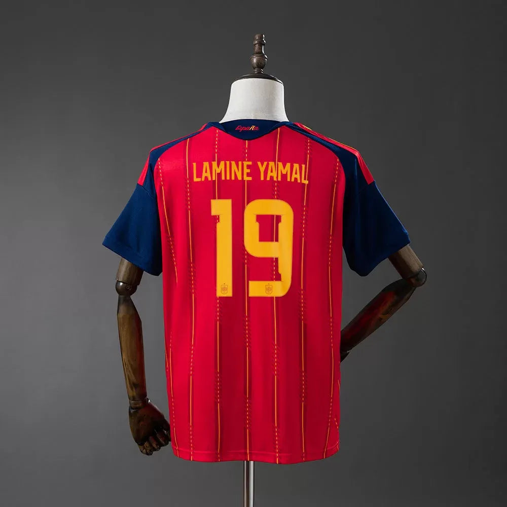 Spania Hjemme Herrer Fan-drakt LAMINE YAMAL #19 – VM 2026