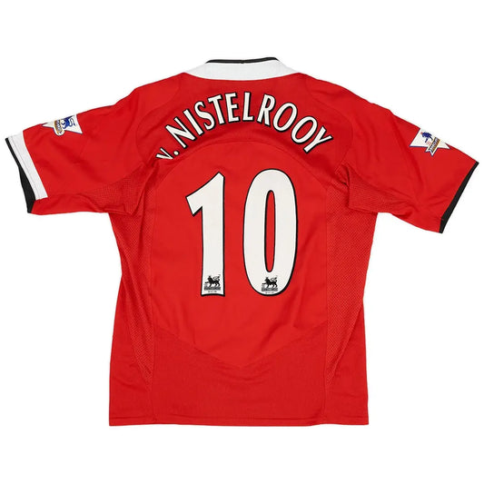 v.Nistelrooy #10 Manchester United 2004/06 Hjemme Retro drakt