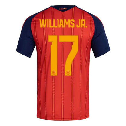 Spania Hjemme Herrer Fan-drakt WILLIAMS JR. #17 – VM 2026