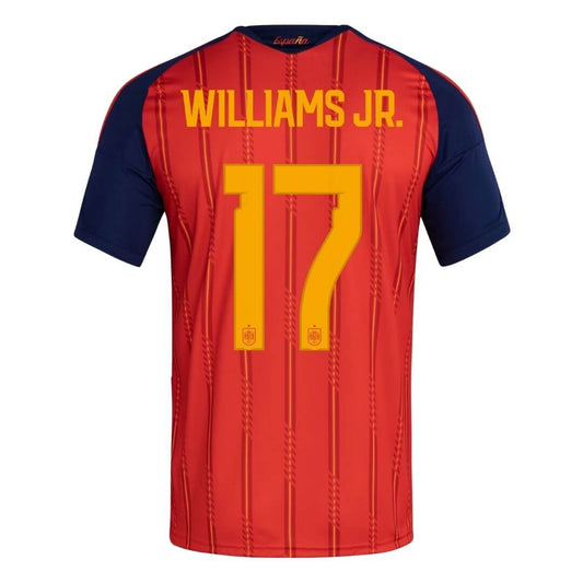 Spania Hjemme Herrer Fan-drakt WILLIAMS JR. #17 – VM 2026