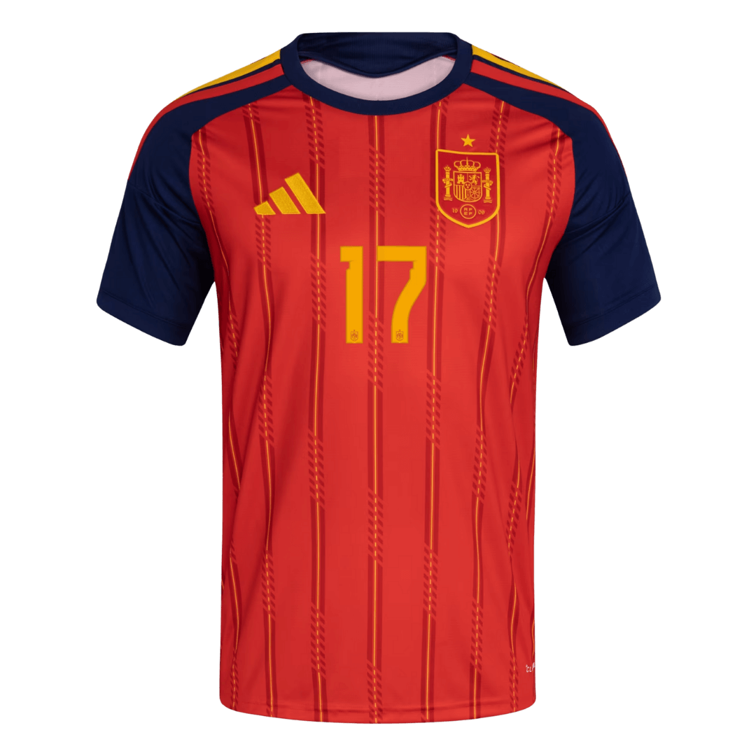 Spania Hjemme Herrer Fan-drakt WILLIAMS JR. #17 – VM 2026